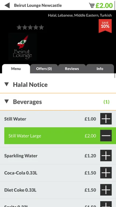 Beirut Lounge Newcastle Screenshots