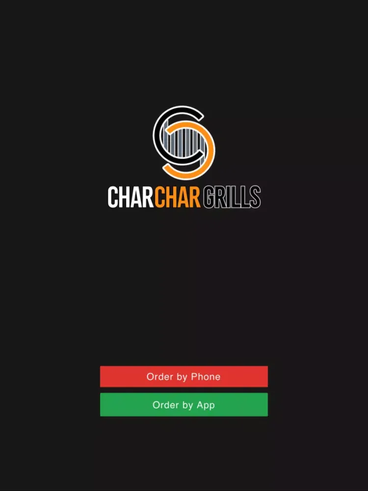 Tangkapan skrin Char Char Grill iPad 