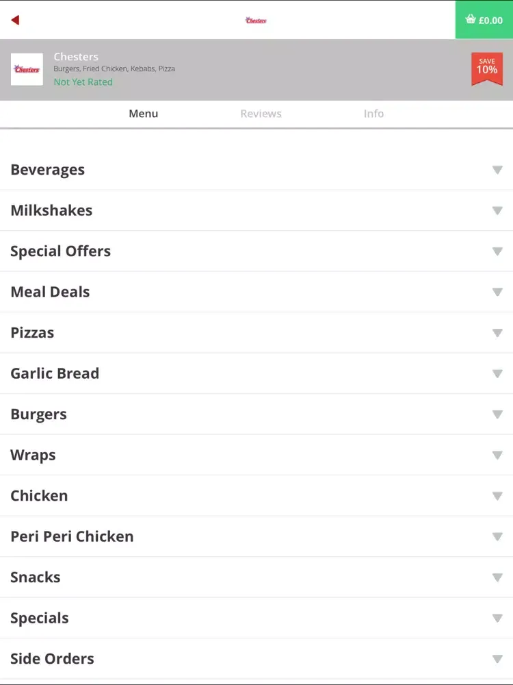 Chesters BB4 iPad 应用截图