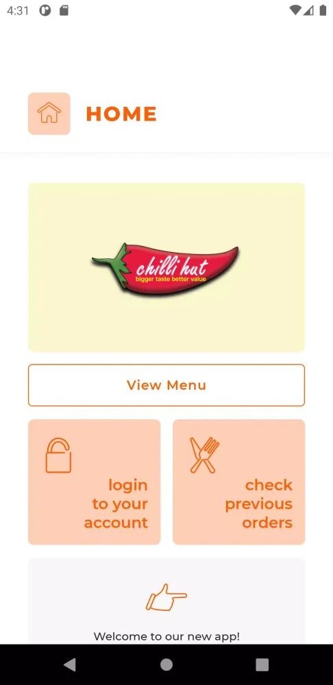 Ảnh chụp màn hình của Chilli Hut PE12