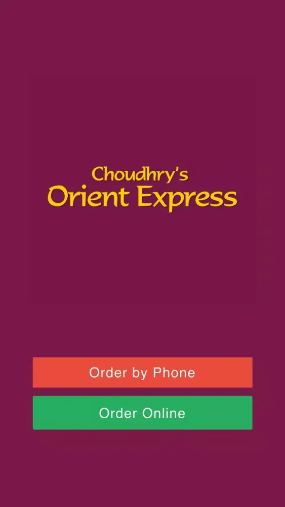 Choudrys Orient Express স্ক্রিনশট