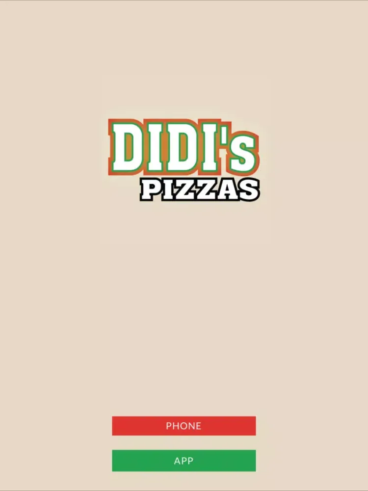 Didi's Pizza iPad 應用截圖