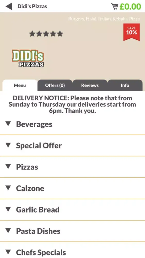 Didi's Pizza應用截圖