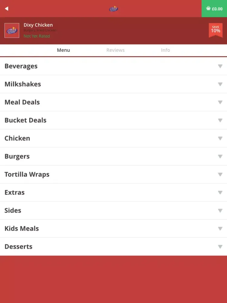 Dixy Chicken TS18 iPad  স্ক্রিনশট