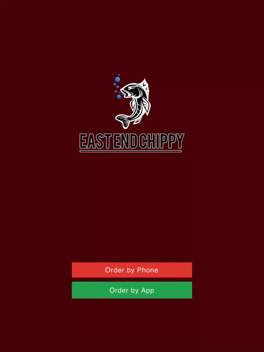 Ảnh chụp màn hình của East End Chippy iPad 