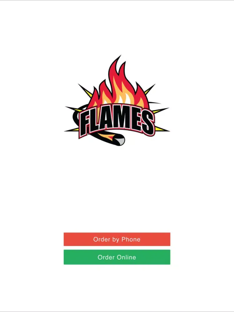 Capturas de tela do Flames Kebab House iPad 