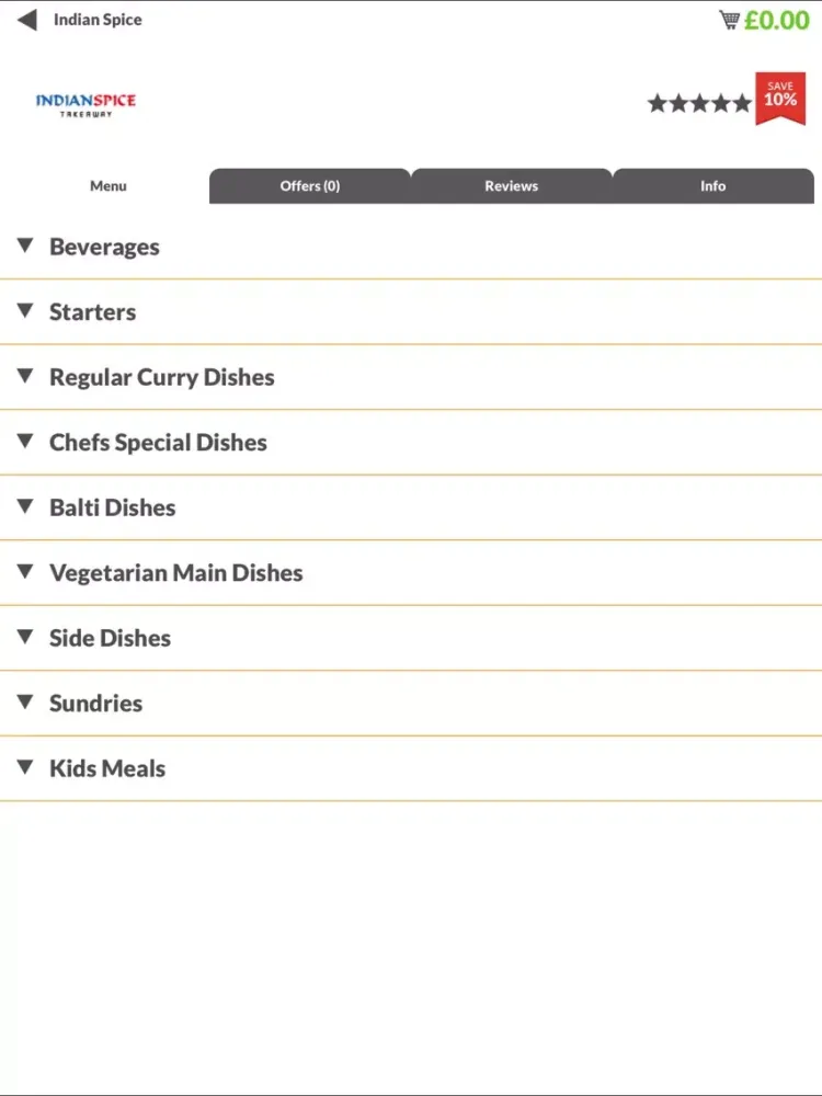 Screenshot di Indian Spice LS27 iPad 