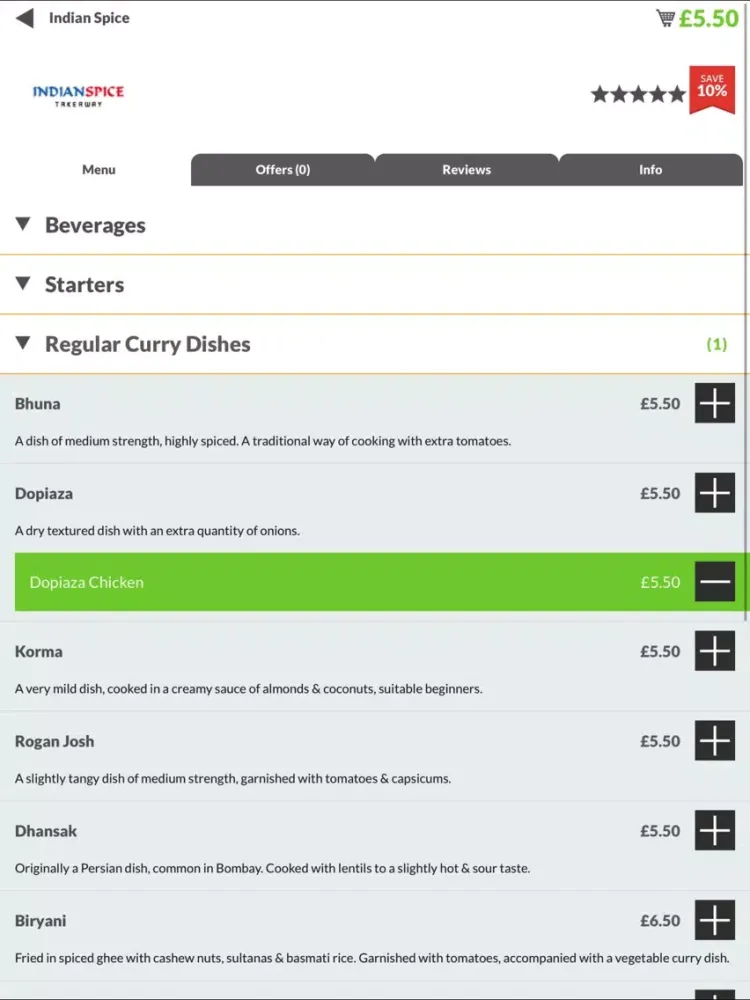 Screenshot di Indian Spice LS27 iPad 