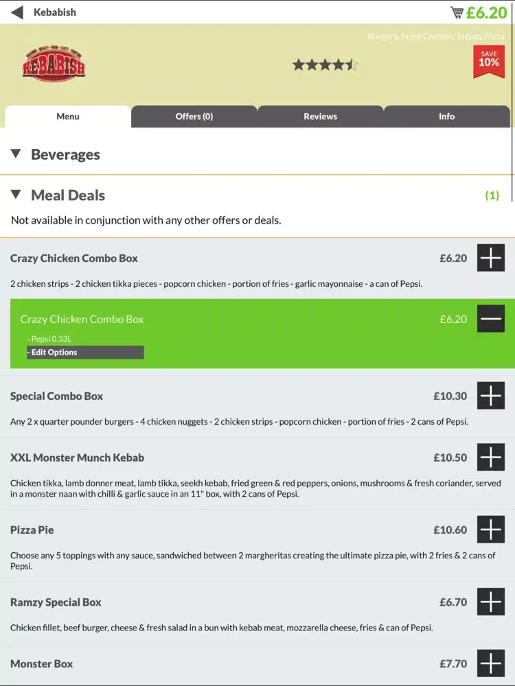 Kebabish LS11 iPad  스크린샷