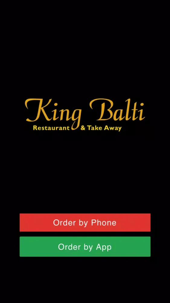 Tangkapan layar King Balti