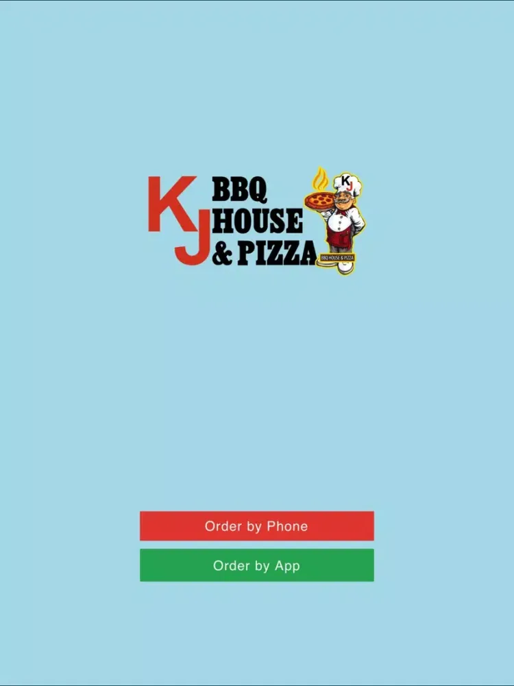 KJ BBQ House & Pizza iPad  Screenshots