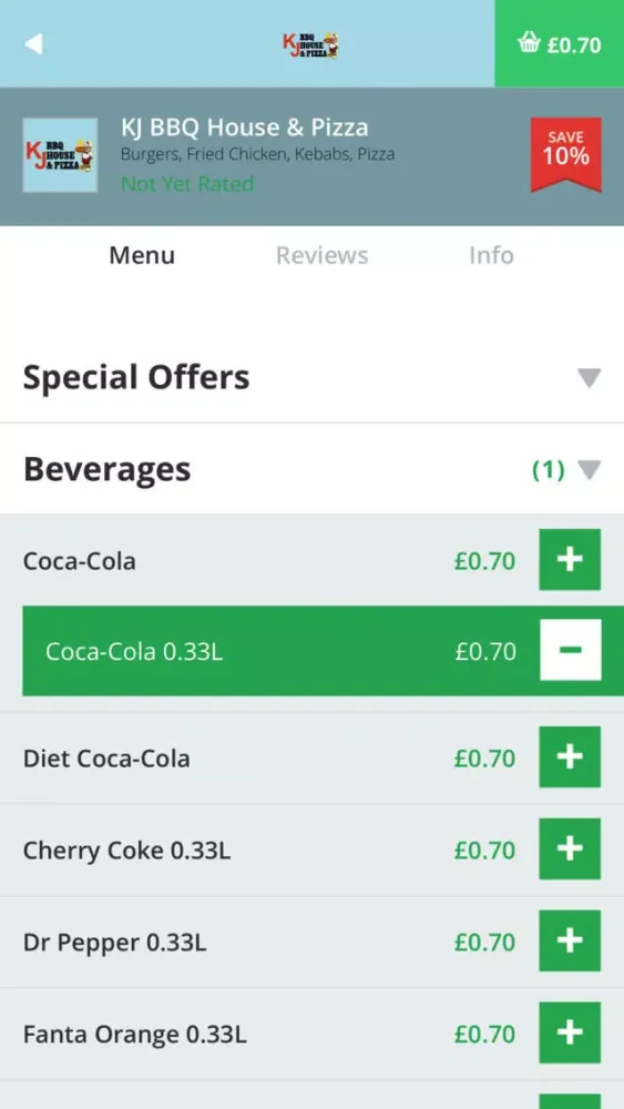 KJ BBQ House & Pizza Screenshots