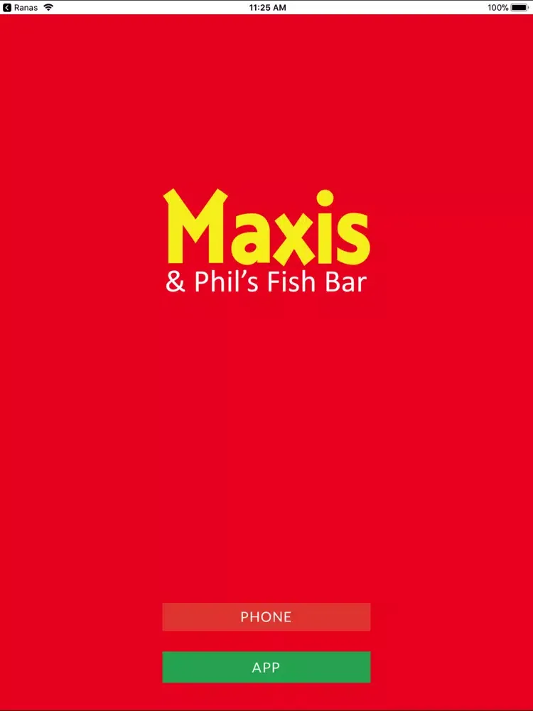 Captures d'écran de Maxis Pizza & Phils Fish Bar iPad 