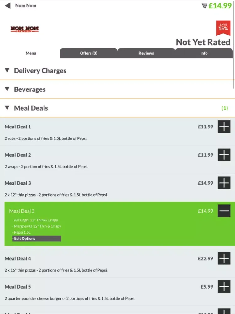 Nom Nom LS7 iPad  স্ক্রিনশট