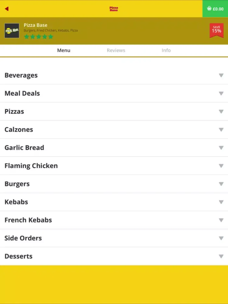 Captures d'écran de Pizza Base M45 iPad 