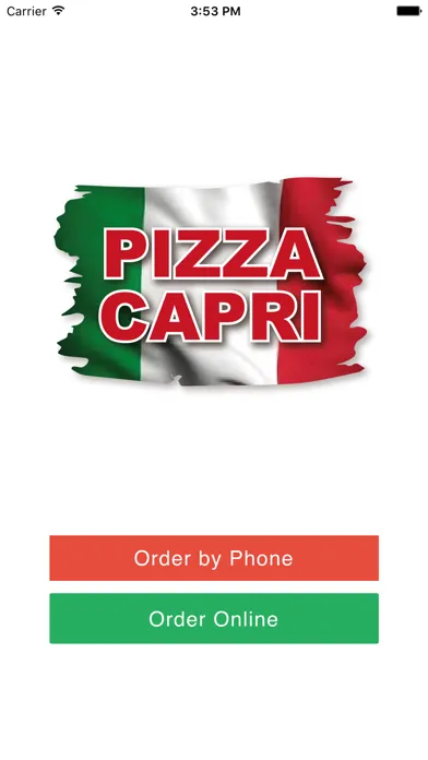 ภาพหน้าจอของ Pizza Capri