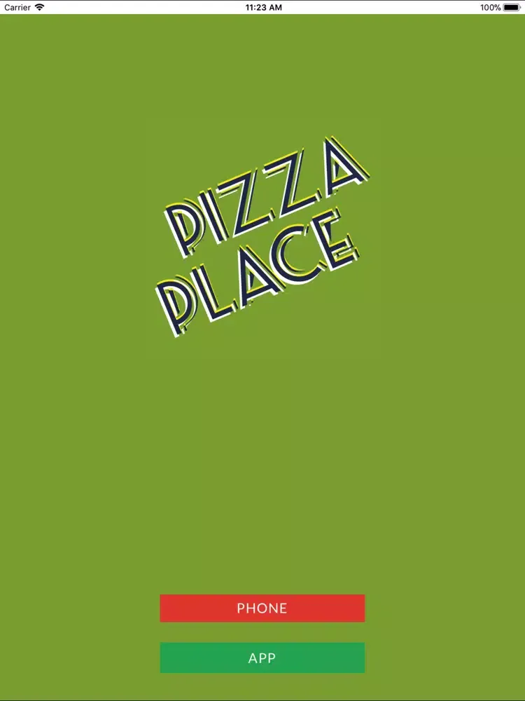 Screenshot di Pizza Place LS14 iPad 
