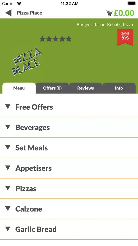 Screenshot di Pizza Place LS14
