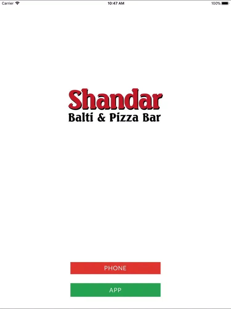 Capturas de pantalla de Shandar Balti iPad 