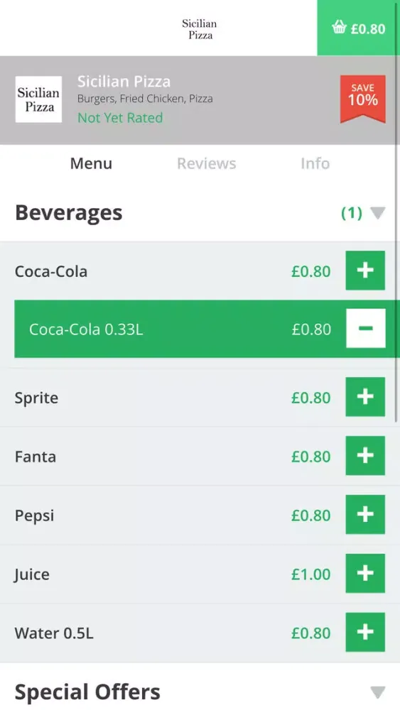 Sicilian Pizza Screenshots