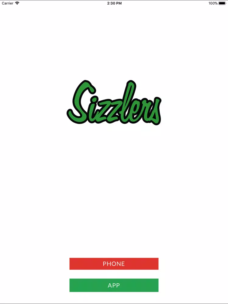 Tangkapan skrin Sizzlers WF10 iPad 