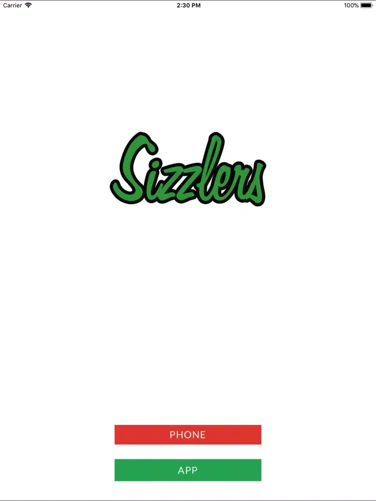 Sizzlers WF10 iPad  স্ক্রিনশট