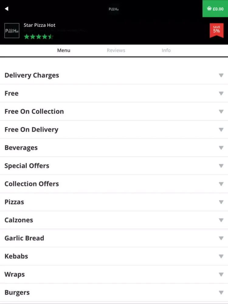 Star Pizza Hot iPad  Screenshots
