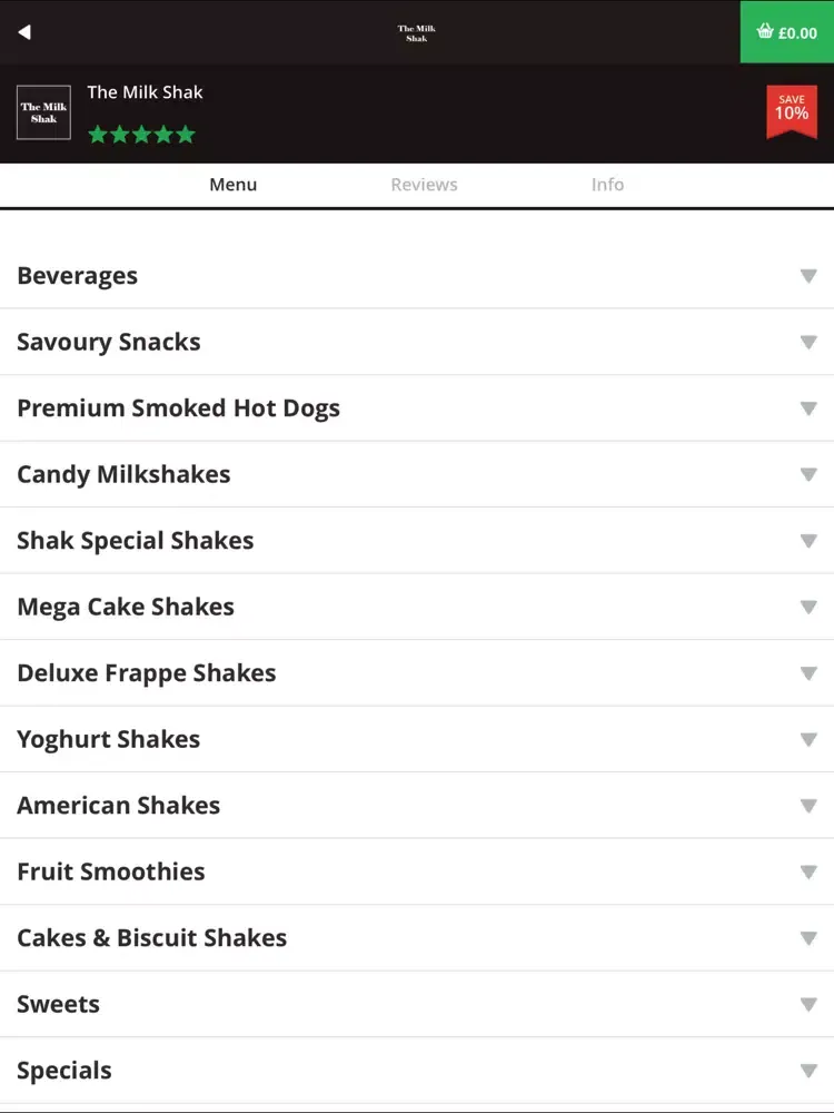 Zrzuty ekranu The Milk Shak iPad 