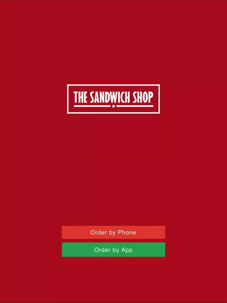 The Sandwich Shop iPad 應用截圖