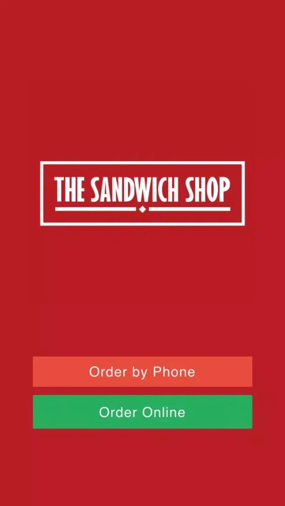 The Sandwich Shop應用截圖