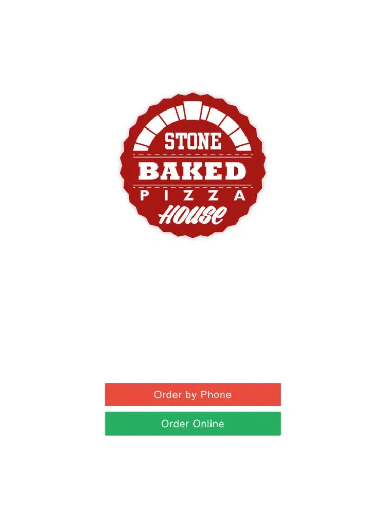 The Stone Baked Pizza House iPad  স্ক্রিনশট