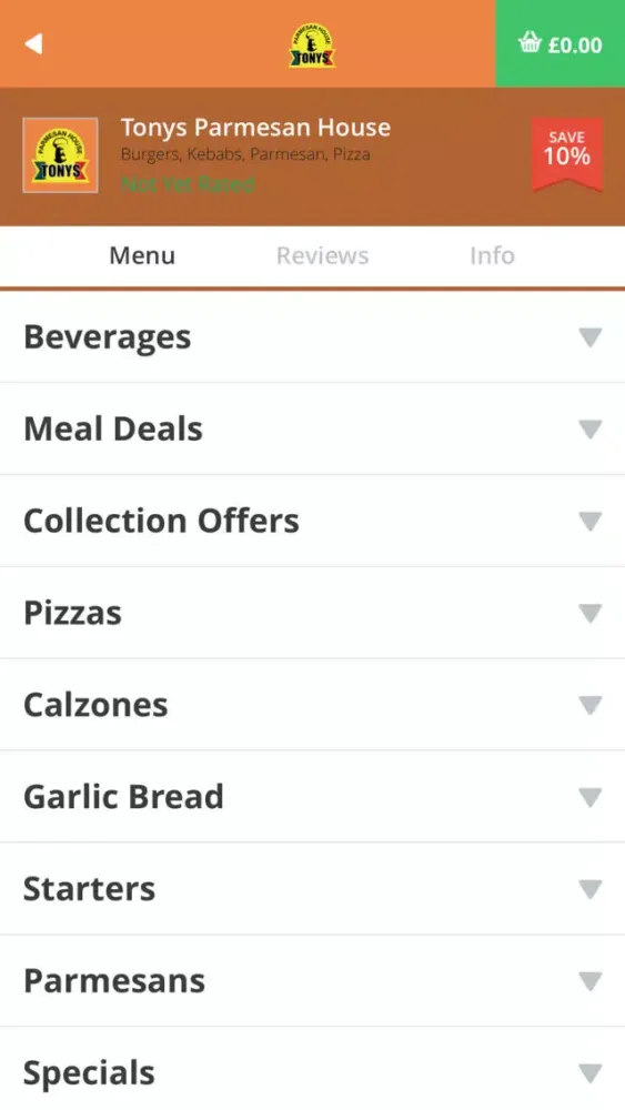 Tonys Parmesan House Screenshots