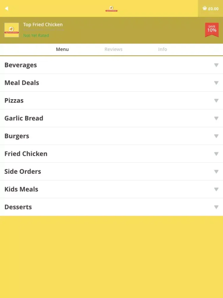 Top Fried Chicken iPad Screenshots