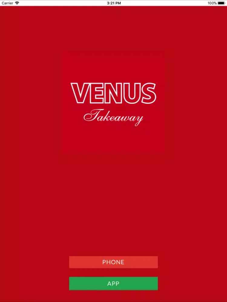 Screenshot di Venus Takeaway iPad 