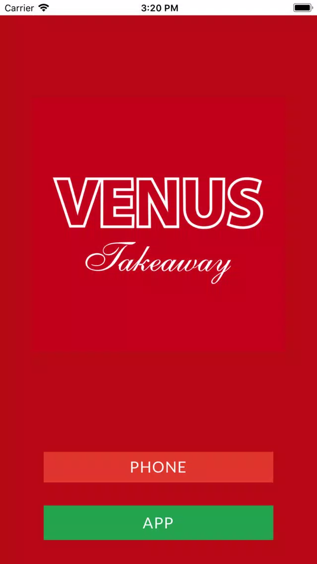 Capturas de tela do Venus Takeaway