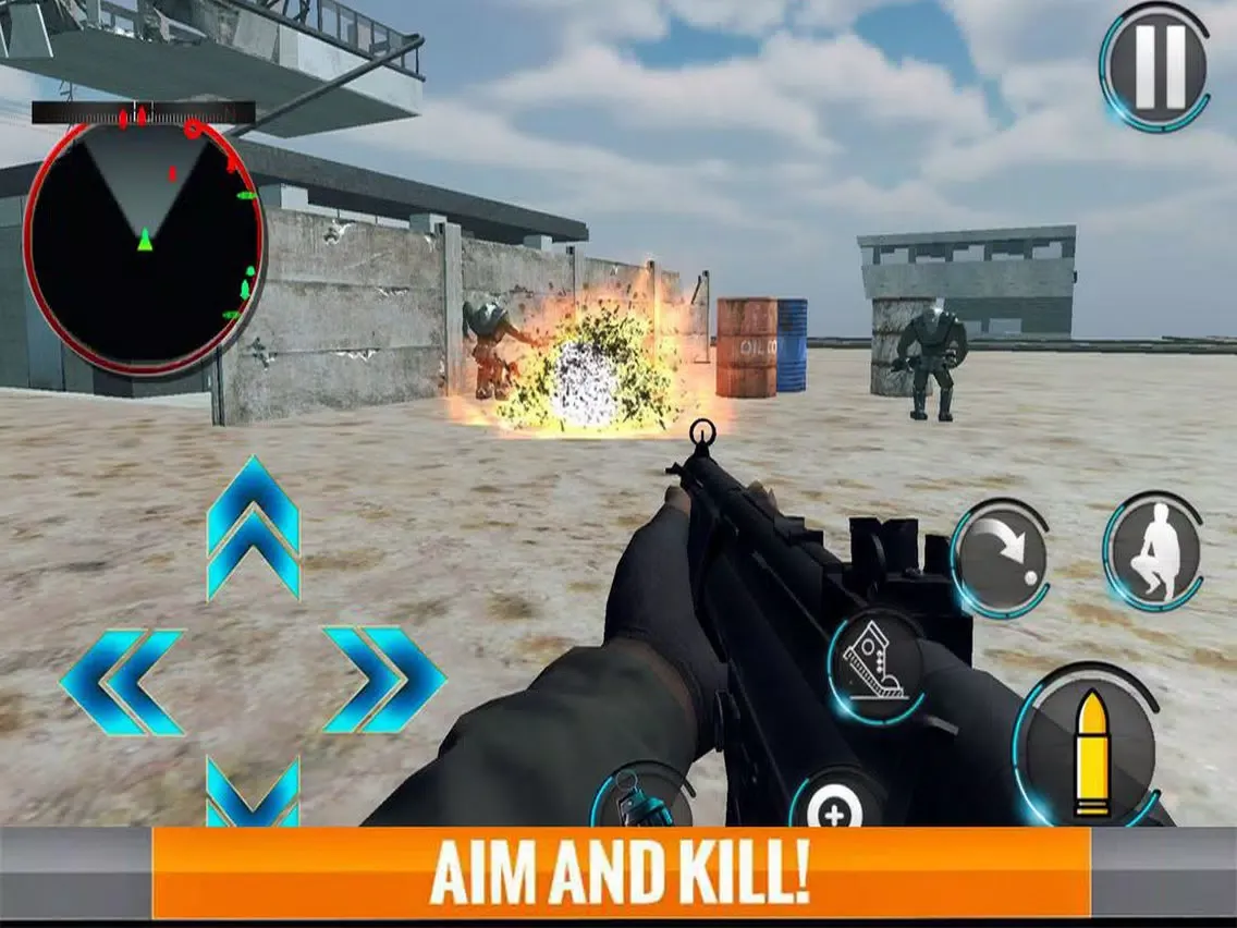 Modern Robot War:Future Sniper iPad  স্ক্রিনশট