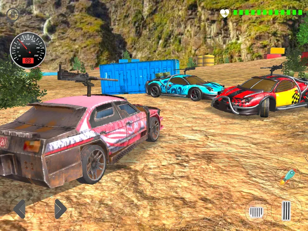 Car Shooter Road Warrior iPad  スクリーンショット
