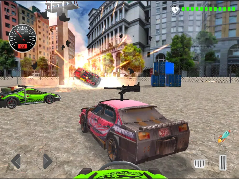 Car Shooter Road Warrior iPad  スクリーンショット