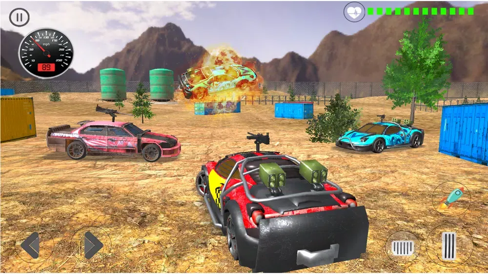 Car Shooter Road Warrior スクリーンショット