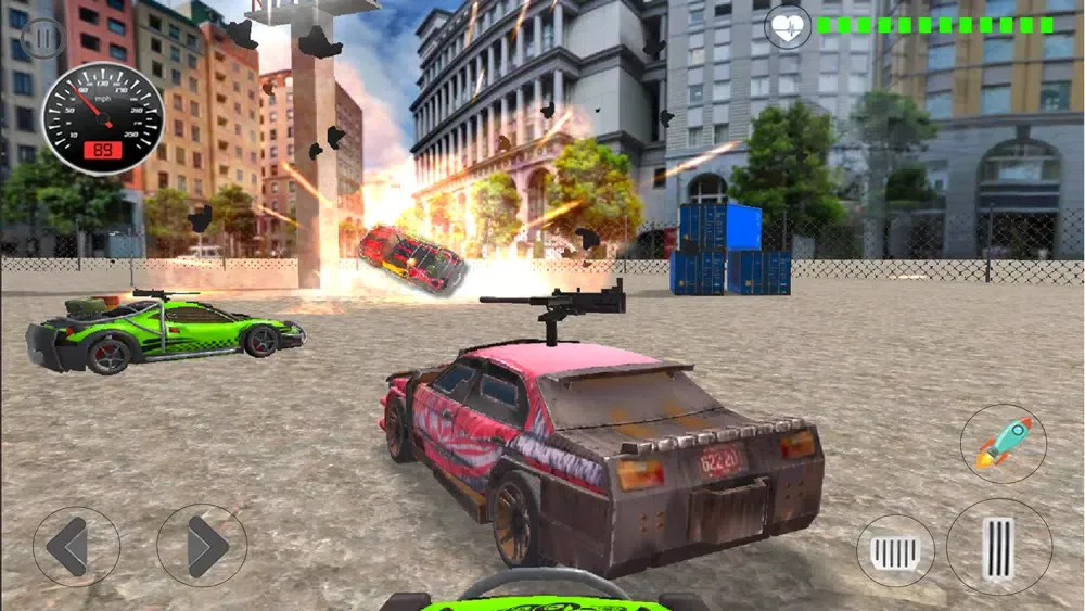Car Shooter Road Warrior スクリーンショット