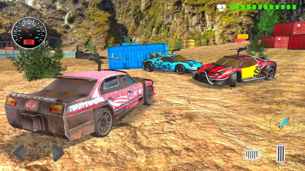 Car Shooter Road Warrior スクリーンショット