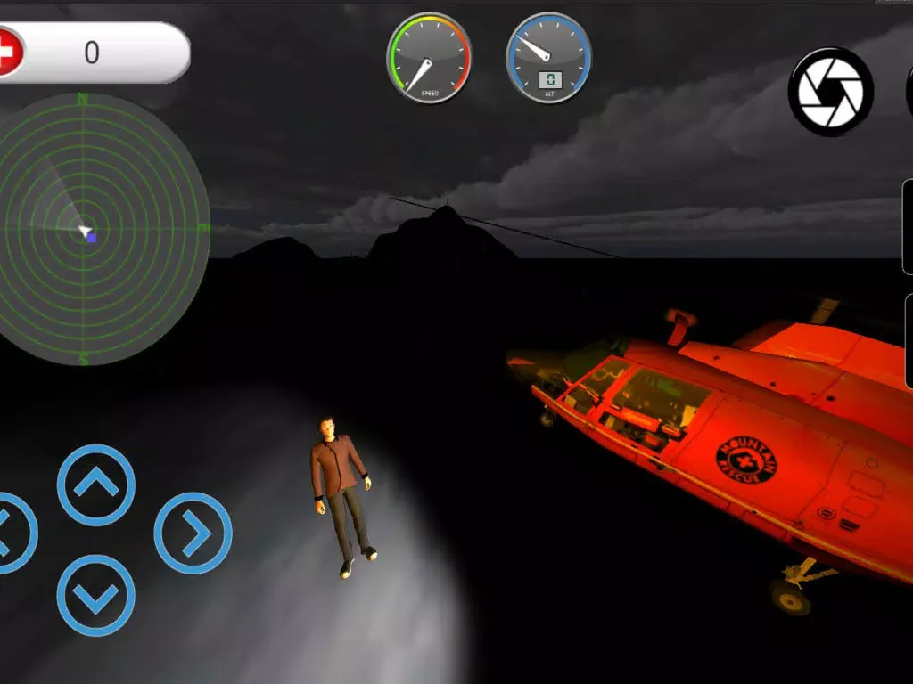 Alpine Rescue Helicopter Sim iPad  سکرین شاٹس
