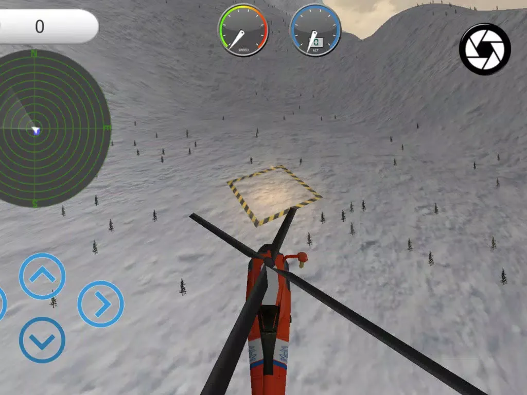 Alpine Rescue Helicopter Sim iPad  سکرین شاٹس