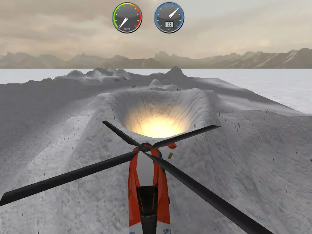 Alpine Rescue Helicopter Sim iPad  سکرین شاٹس