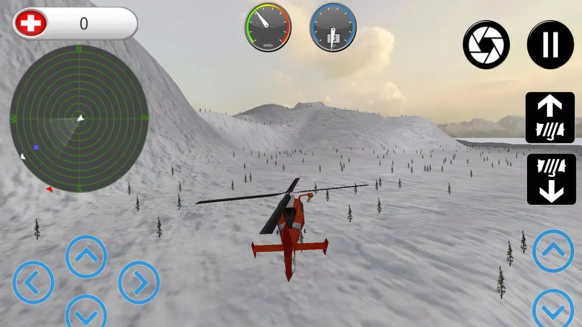 Alpine Rescue Helicopter Sim سکرین شاٹس