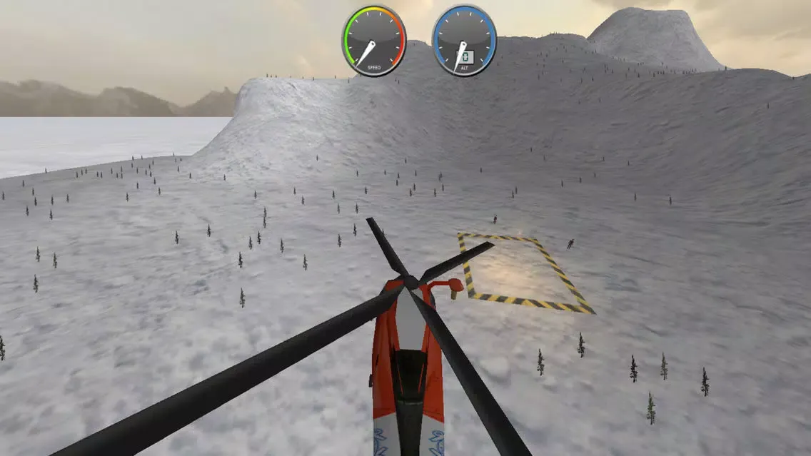 Alpine Rescue Helicopter Sim سکرین شاٹس