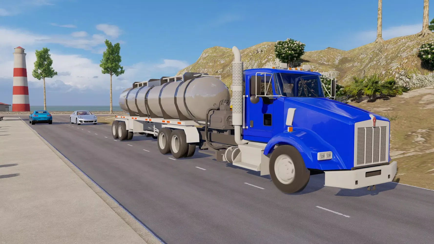 Capturas de pantalla de Truck Driving Sim Oil War Game