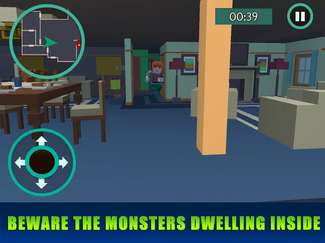 Scary Neighbor House Escape iPad  Screenshots