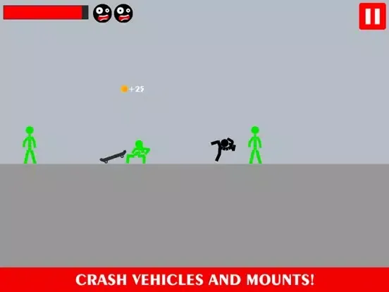 Zrzuty ekranu Stickman Turbo Backflip iPad 