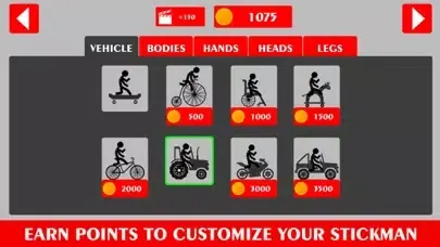 Zrzuty ekranu Stickman Turbo Backflip